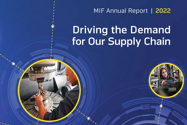MIF 2022 annual report cover